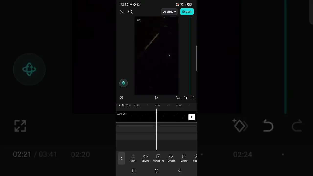 Electrical discharge.  Not shooting stars. Revised