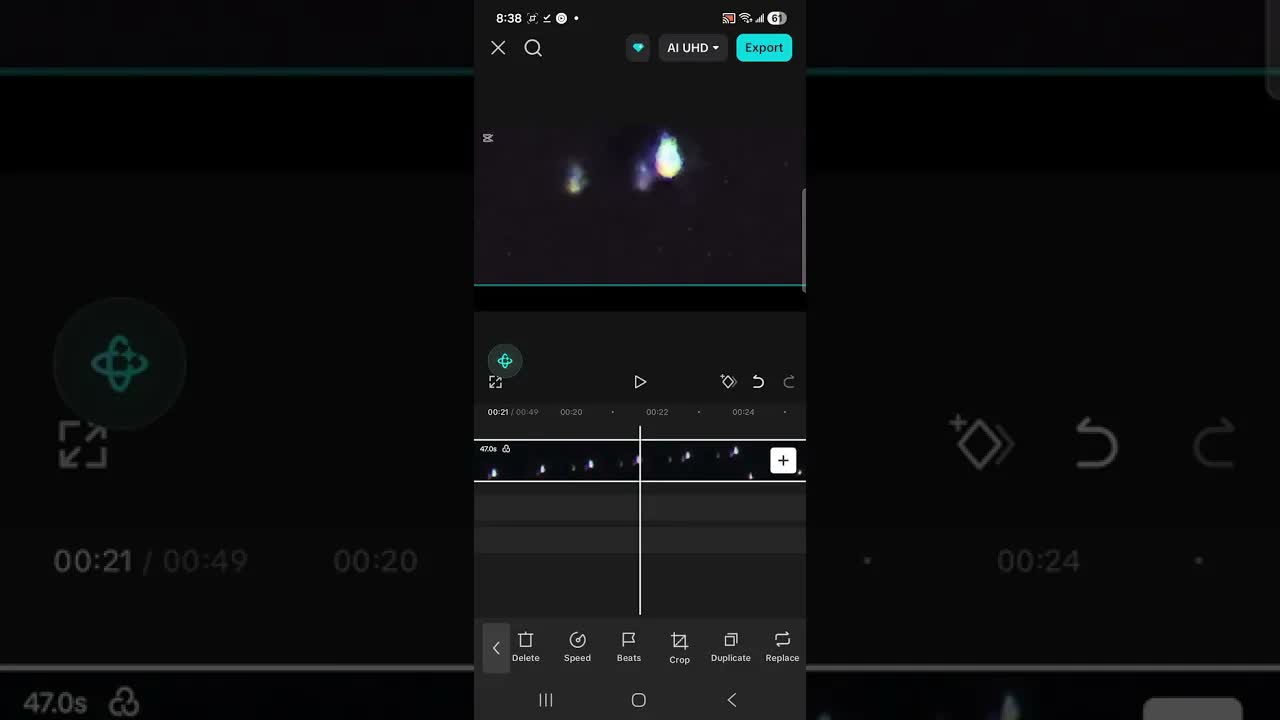 SAM'S STAR REFLECTIONS MOVING - FIRMAMENT IS STATIONARY
