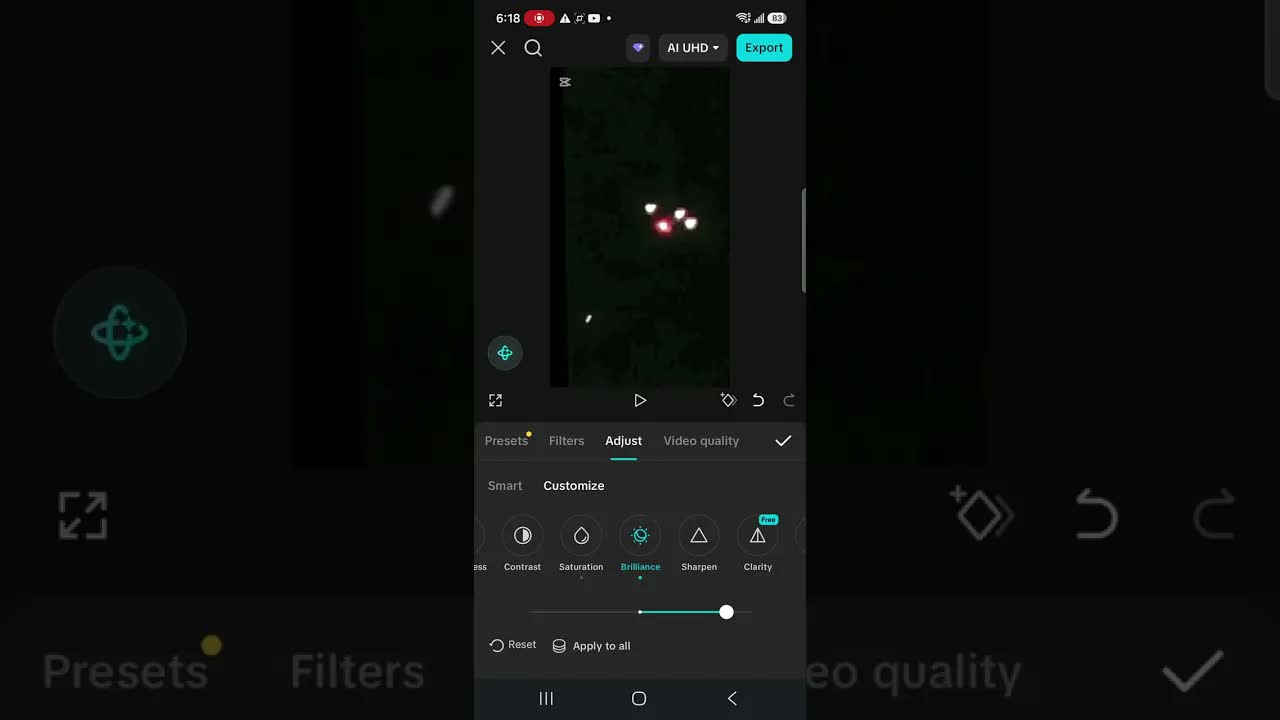 THREE LIGHT SHOW.
