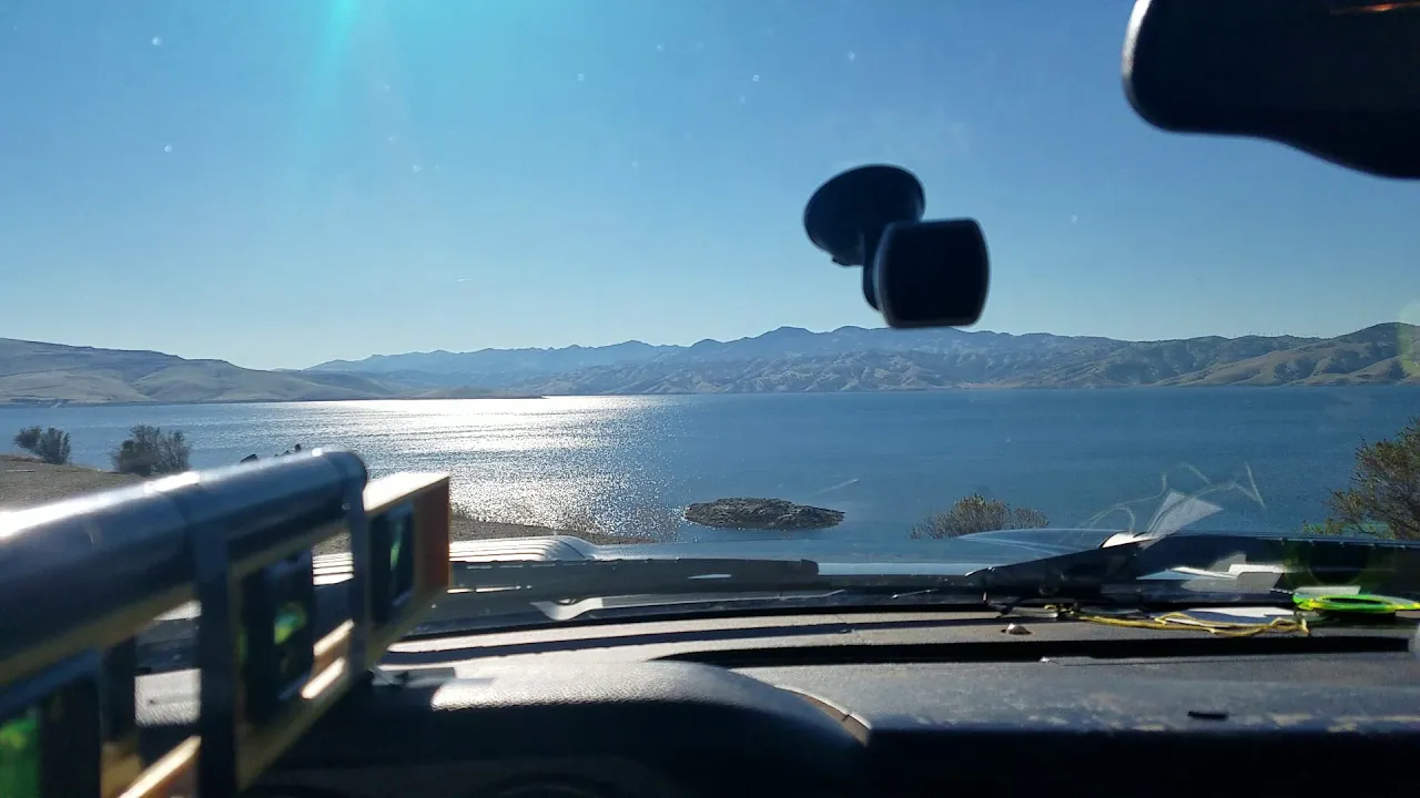 San Luis Reservoir New Flat Earth horizon