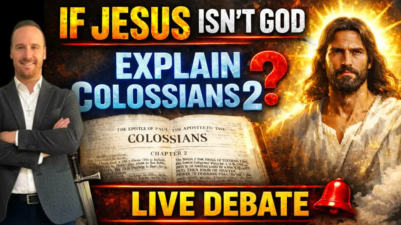 Colossians 2 Shows Jesus Is God Prove Me Wrong (Live)
