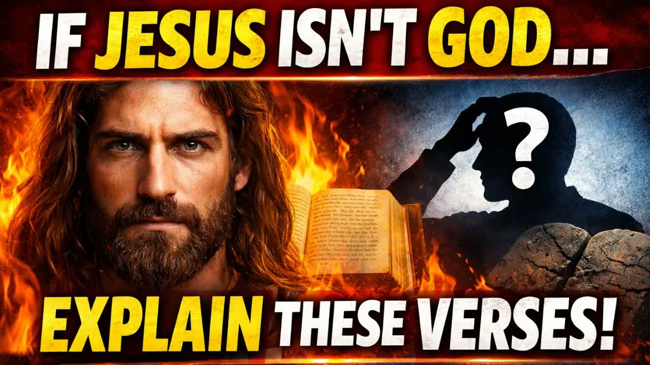 Is Jesus REALLY God? The Verses That End the Debate (LIVE)