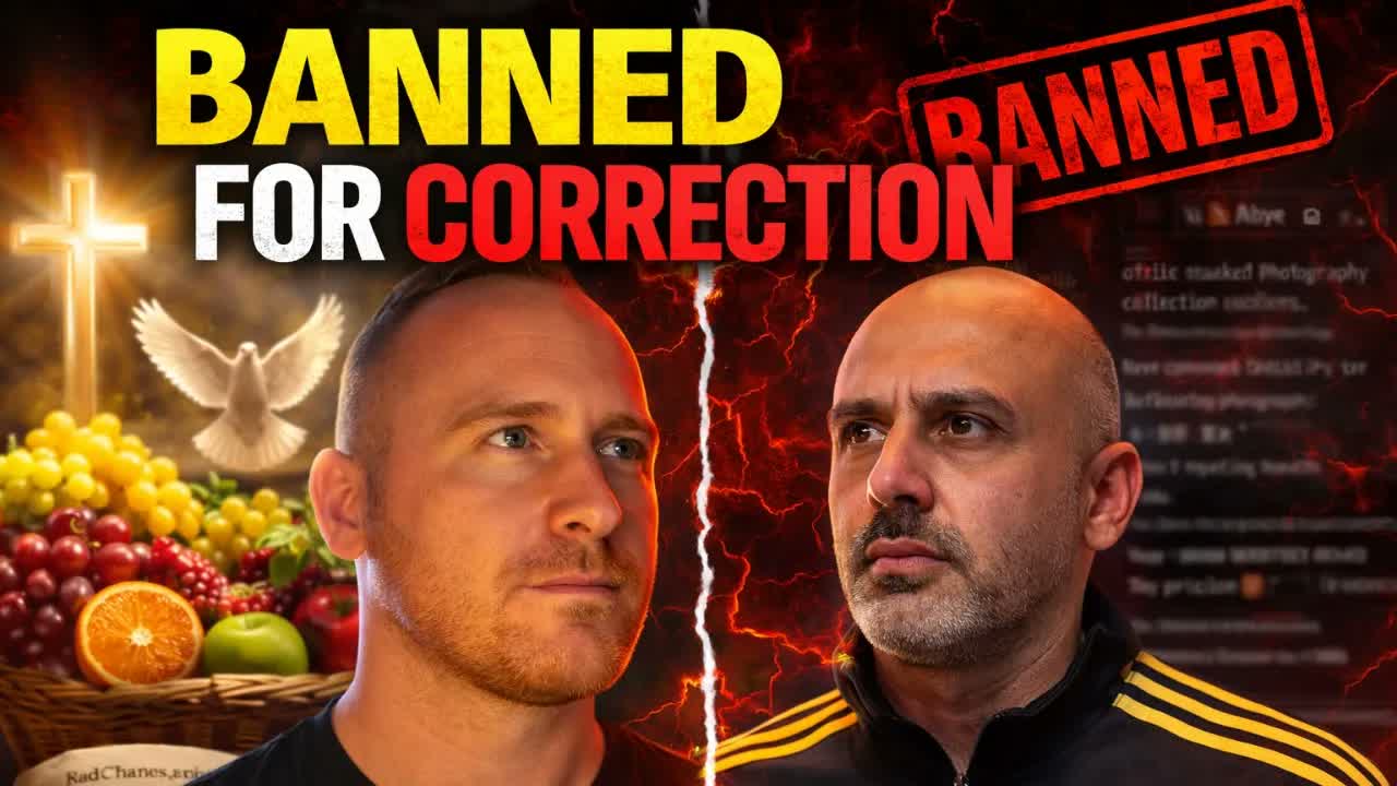 Banned by Sam Shamoun for Correcting Him — Why the Fruits of the Spirit Matter More Than Ever