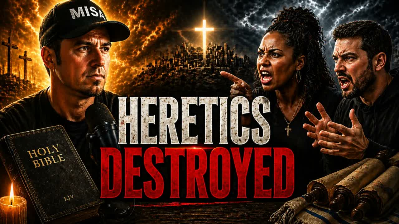 Two Heretics vs Scripture… They Weren’t Ready (LIVE TikTok Debate