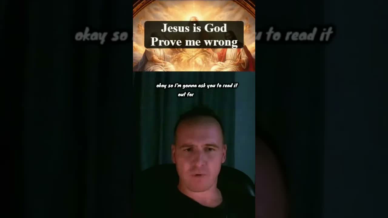 Muslim runs from scripture! #muslim #islam #god #jesus #scripture #crealityjesussaves
