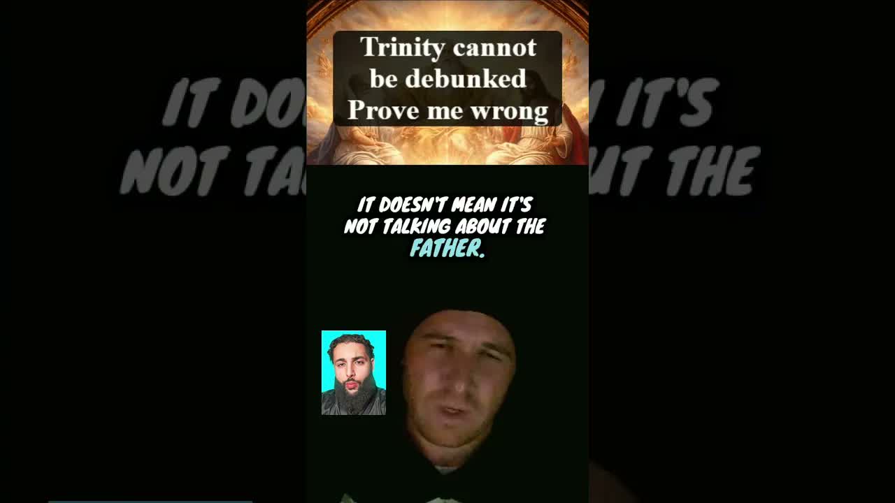 The Orthdox Muslim panicked about God. #prediction #trinity #theorthodoxmuslim #crealityjesusaves