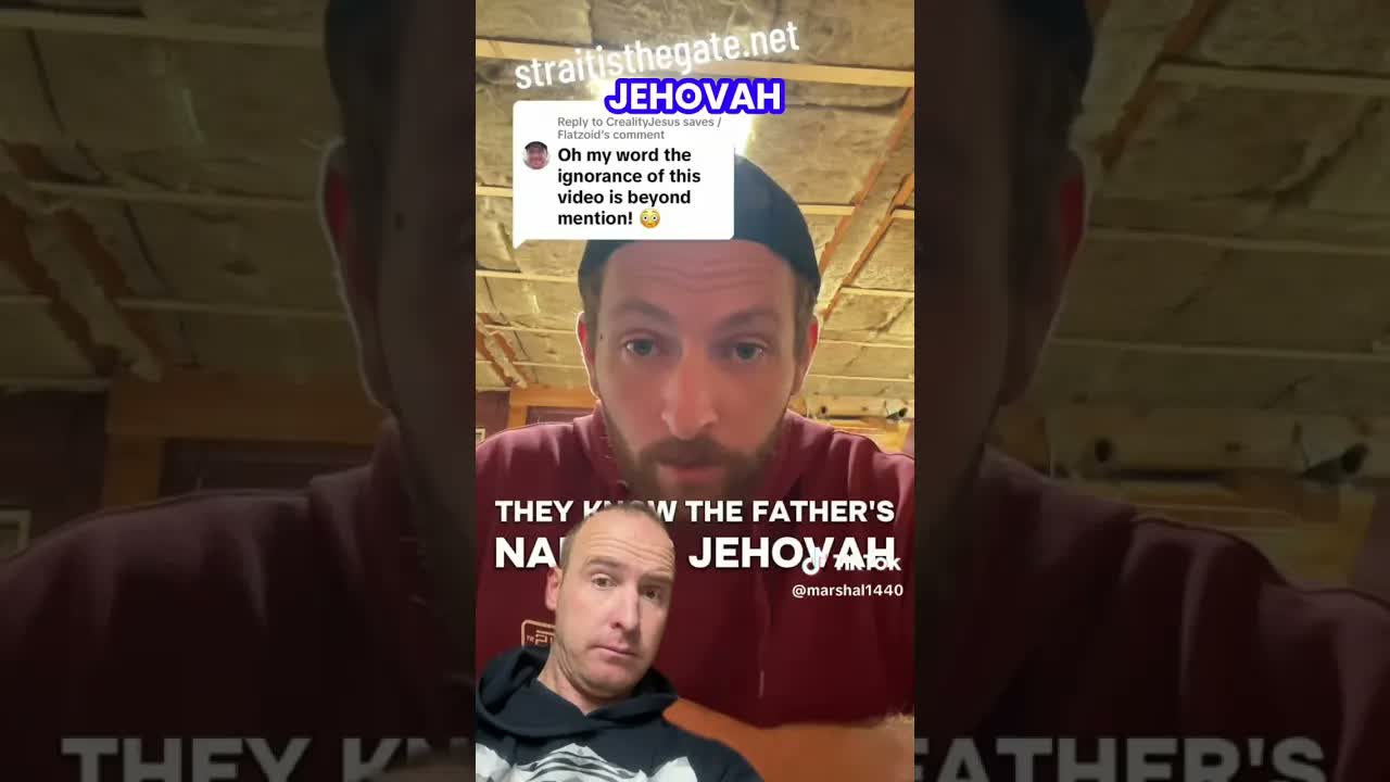 Guy denies his ignorance, while spewing ignorance! #jesus #yeshua #christian #crealityjesusaves