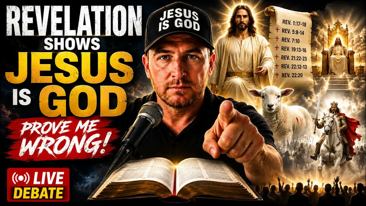 Revelation shows Jesus to be God? — PROVE ME WRONG | LIVE DEBATE