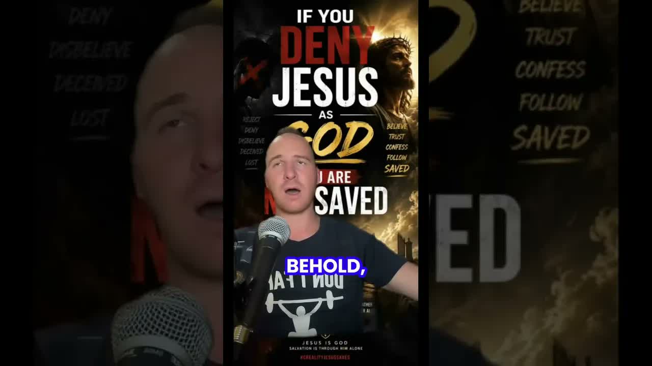 So Jesus is God then? #jesusisgod #john #jesus #god #crealityjesussaves