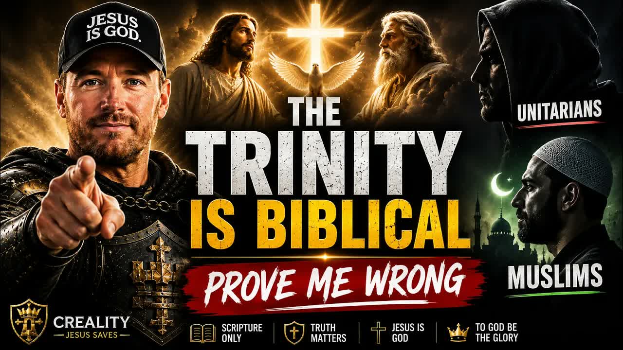 THE TRINITY IS BIBLICAL — UNITARIANS & MUSLIMS, PROVE ME WRONG | LIVE