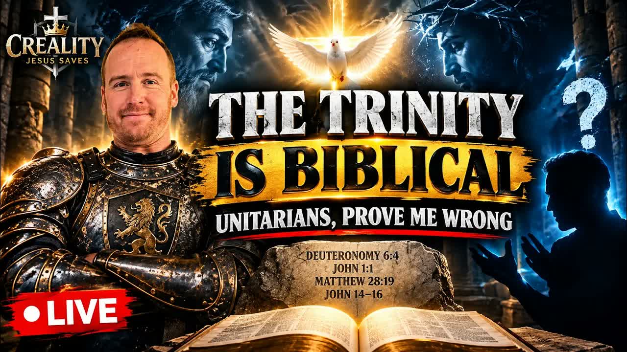 THE TRINITY IS BIBLICAL — UNITARIANS, PROVE ME WRONG | LIVE