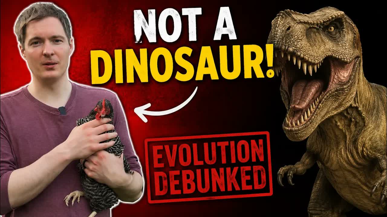 Are Chickens Really Dinosaurs? (Evolution Debunked)