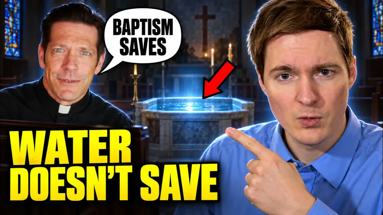 Baptist Preacher DISMANTLES Fr. Mike Schmitz on Baptism